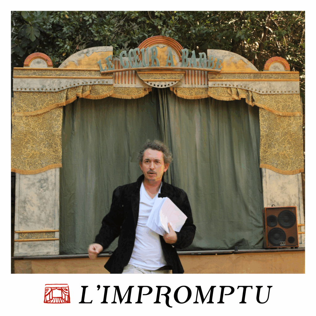 L'impromptu bannière carré