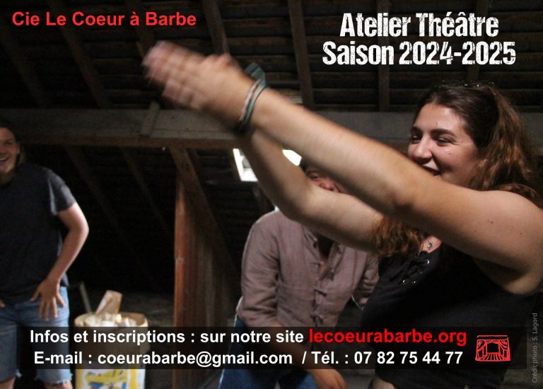 Affiche Atelier Le Cœur à Barbe