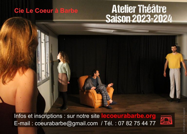 Flyer Le temps et la chambre 2023-2024